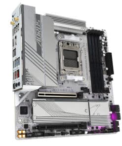 GIGABYTE B650M AORUS ELITE AX ICE moederbord AMD B650 Socket AM5 micro ATX - Afbeelding 3
