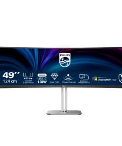 Philips 5000 series 49B2U5900C/00 computer monitor 124 cm (48.8") 5120 x 1440 Pixels Dual QHD LCD Zwart