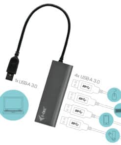 i-tec Metal Superspeed USB 3.0 4-Port Hub - Afbeelding 4