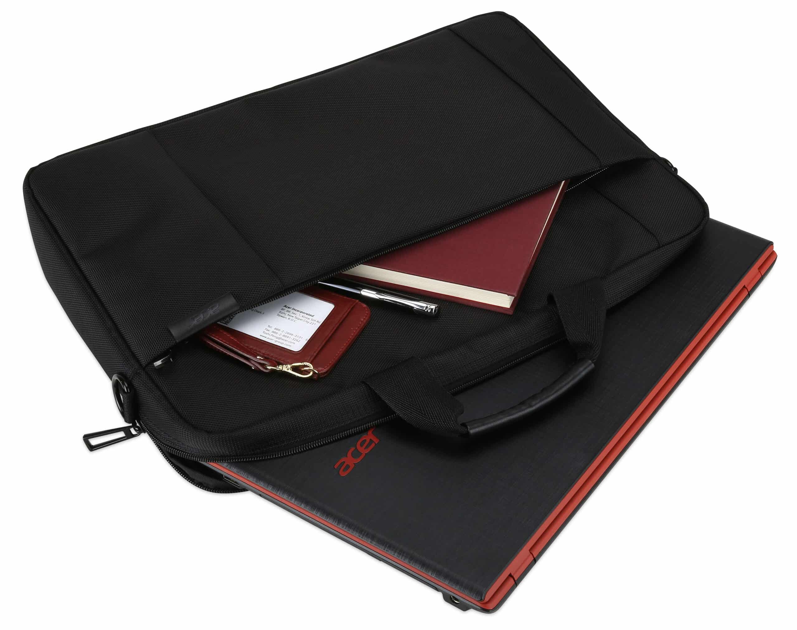 Acer Traveler Case 39,6 cm (15.6") Aktetas Zwart - Afbeelding 4