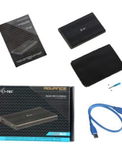 i-tec Advance MYSAFEU312 behuizing voor opslagstations HDD-/SSD-behuizing Zwart 2.5" - Afbeelding 8
