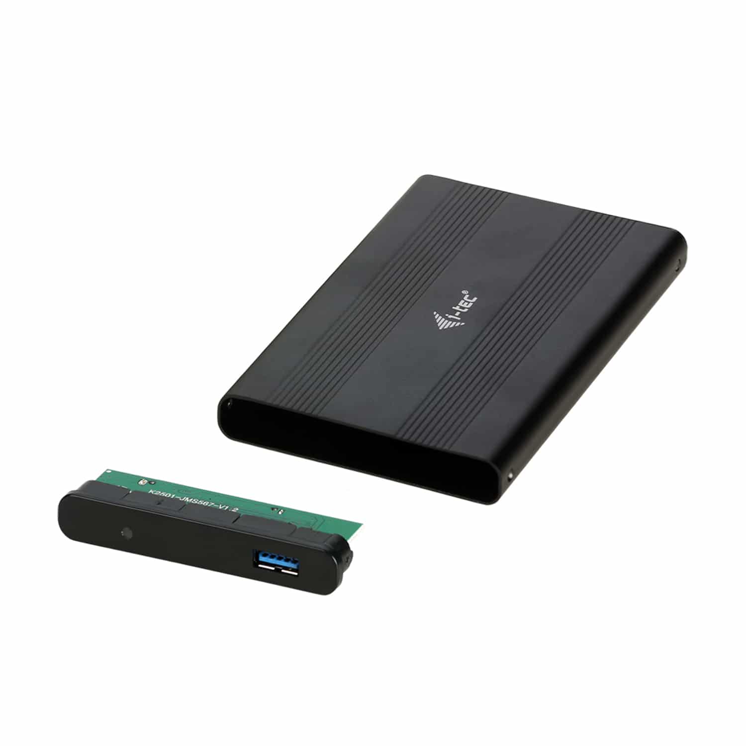 i-tec Advance MYSAFEU312 behuizing voor opslagstations HDD-/SSD-behuizing Zwart 2.5" - Afbeelding 4