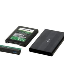i-tec Advance MYSAFEU312 behuizing voor opslagstations HDD-/SSD-behuizing Zwart 2.5" - Afbeelding 5