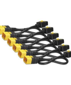 APC Stroomkabelkit (6 ea), blokkerend, C19 naar C20, 1,8 m