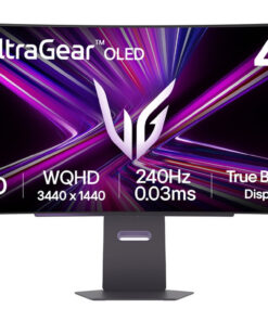 LG 45GX900A-B computer monitor 113 cm (44.5") 3440 x 1440 Pixels Wide Quad HD OLED Zwart