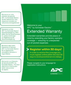 APC Servicepakket, 1-jarige garantieverlenging (voor nieuwe productaankopen) - Afbeelding 3