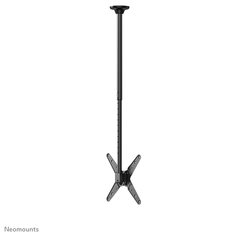 Neomounts FPMA-C340BLACK Flat Screen Ceiling Mount, 32-75", 50 kg, 100x100/ 400x400 mm, B - Afbeelding 3