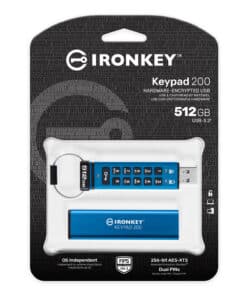 Kingston Technology IronKey 512GB Keypad 200, FIPS 140-3 Lvl 3 AES-256 versleuteld - Afbeelding 3