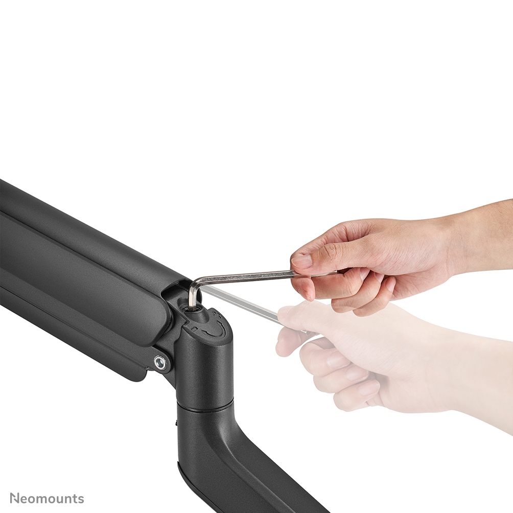 Neomounts DS70PLUS-450BL1 Full-motion Monitor Arm Desk Mount, 17 - 42", 18 kg, 100x100 mm, Black - Afbeelding 5