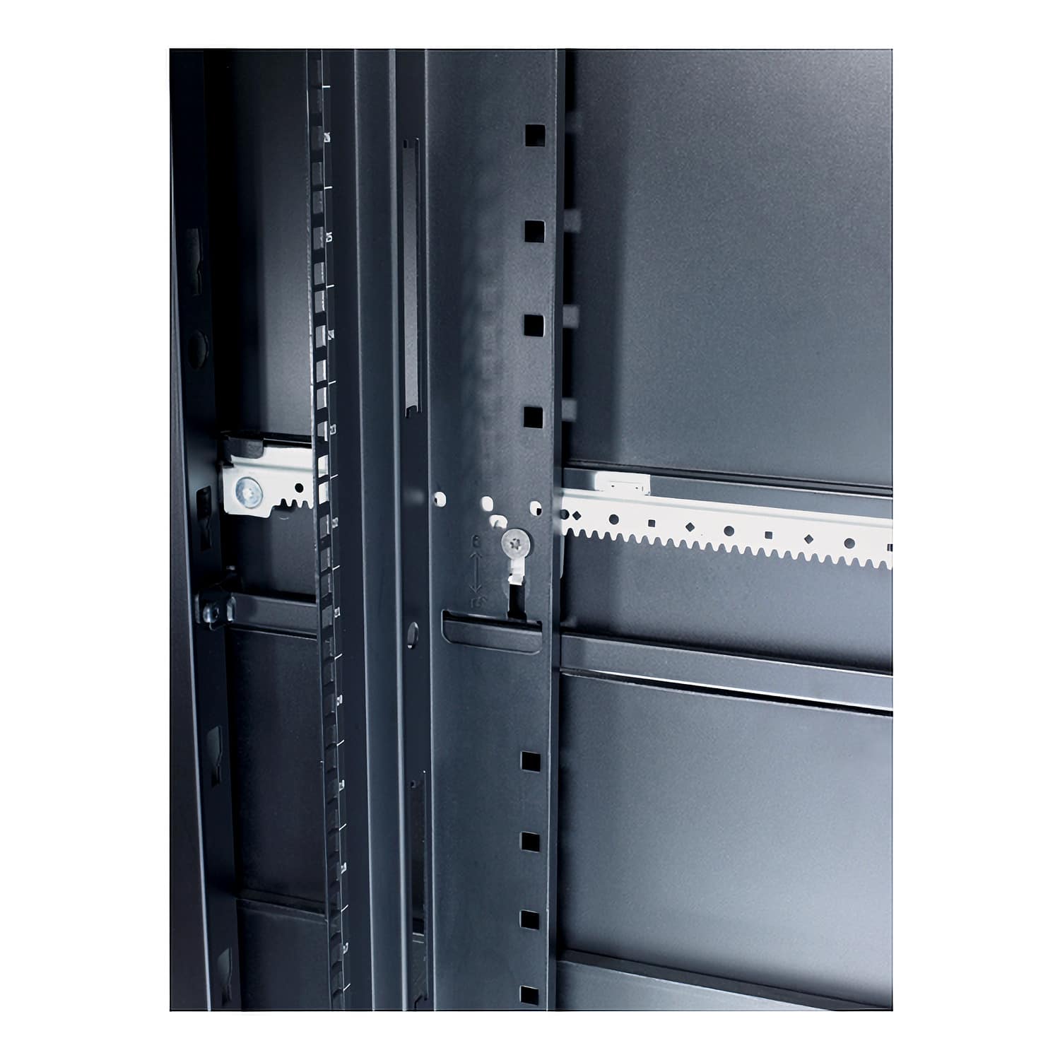 APC NetShelter SX 42U, 23" EIA montagerails, vierkante gaten aant. (4) - Afbeelding 6