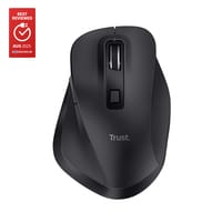 Trust Fyda Draadloze Muis – Multi-device muis – Oplaadbaar – 2400 DPI – Zwart - Afbeelding 2