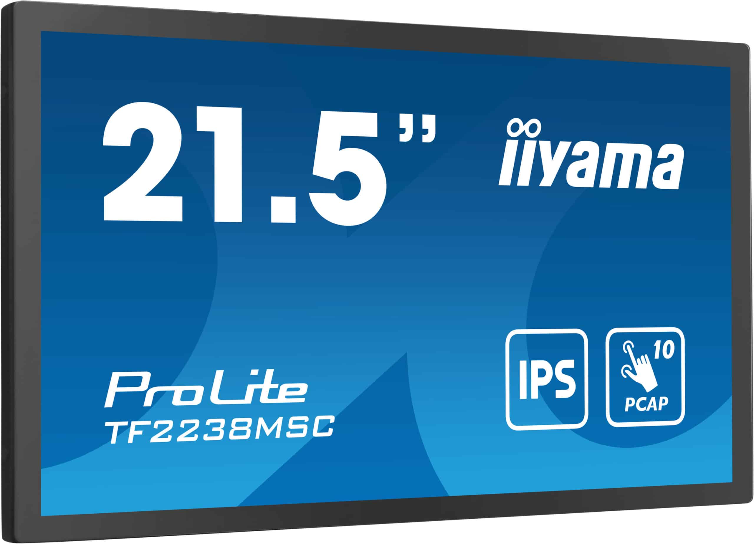 iiyama TF2238MSC-B1 computer monitor 53,3 cm (21") 1920 x 1080 Pixels Full HD LED Touchscreen Zwart