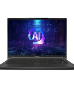 MSI STEALTH A16 AI+ A3XWIG-018BE laptop AMD Ryzen AI 9 HX 370 40,6 cm (16") Quad HD+ 32 GB LPDDR5x-SDRAM 2 TB SSD NVIDIA GeForce RTX 5080 Wi-Fi 7 (802.11be) Windows 11 Belgisch Zwart