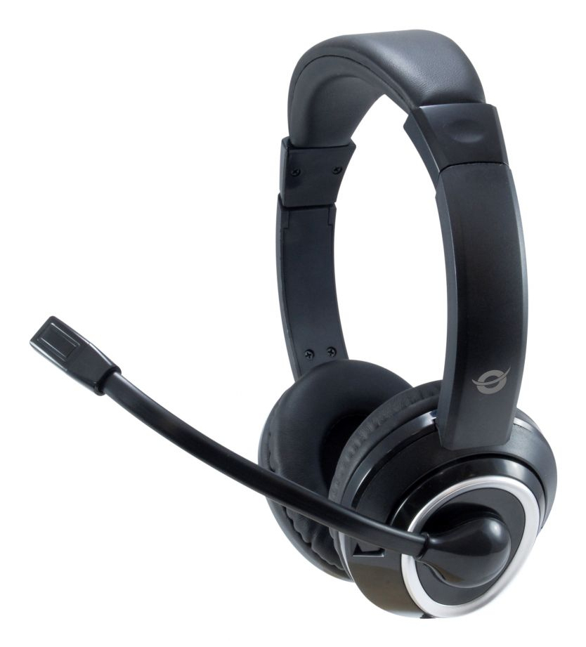 Conceptronic POLONA02B hoofdtelefoon/headset Bedraad Hoofdband Gamen Zwart - Afbeelding 3