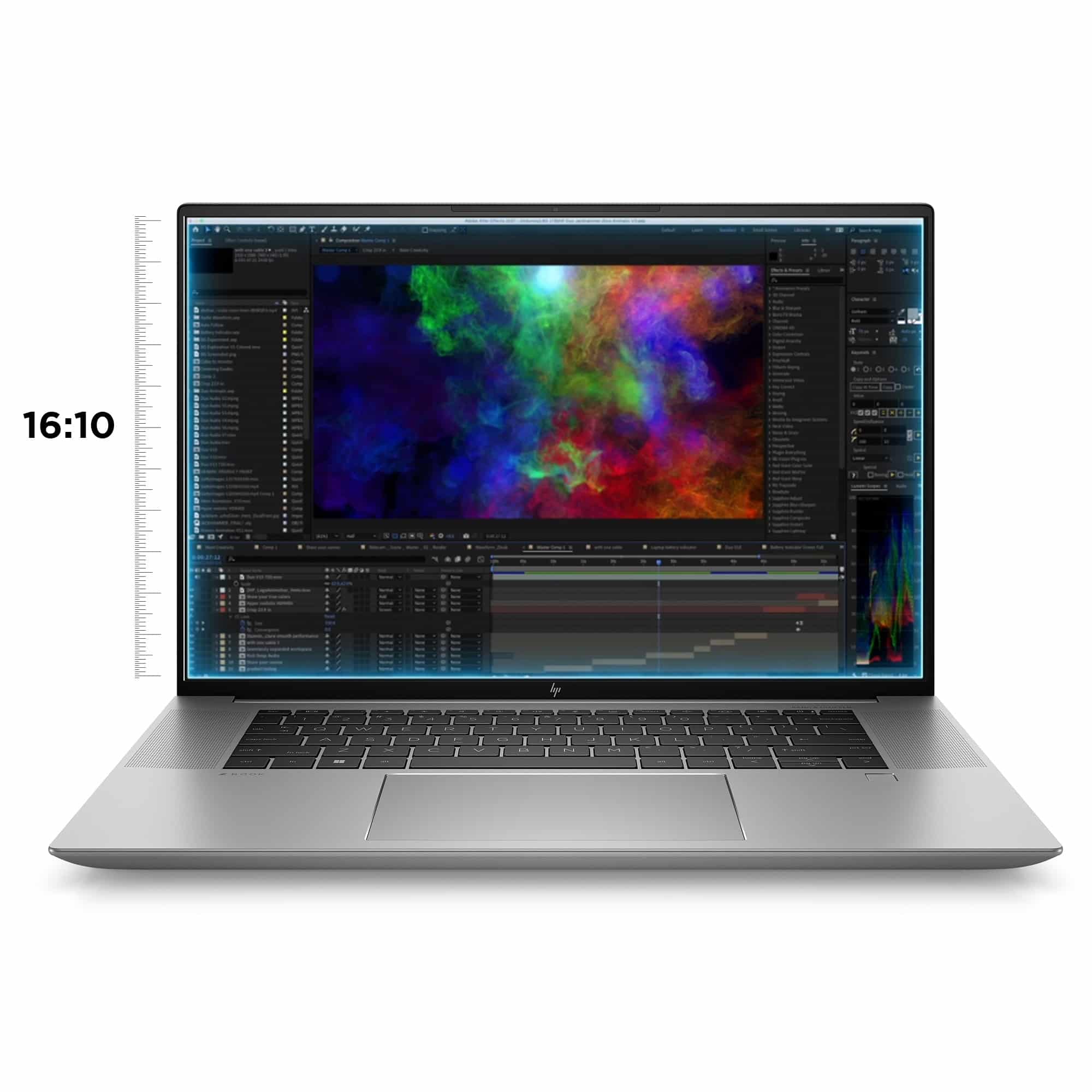HP ZBook Studio G10 Intel® Core™ i7 i7-13700H Mobiel werkstation 40,6 cm (16") WUXGA 32 GB DDR5-SDRAM 1 TB SSD NVIDIA RTX 2000 Ada Wi-Fi 6E (802.11ax) Windows 11 Pro Grijs - Afbeelding 4