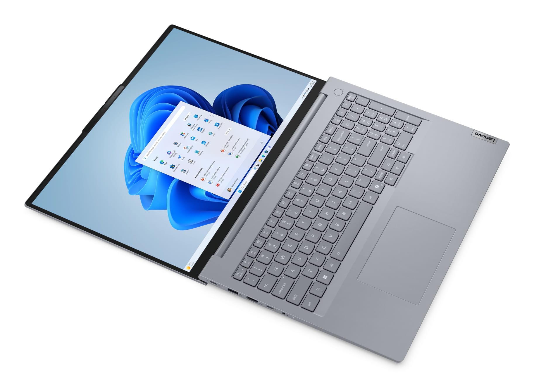 Lenovo ThinkBook 16 G8 IRL Intel Core i5-13420H Laptop 40,6 cm (16") WUXGA 16 GB DDR5-SDRAM 512 GB SSD Wi-Fi 6E (802.11ax) Windows 11 Pro Engels Grijs - Afbeelding 6