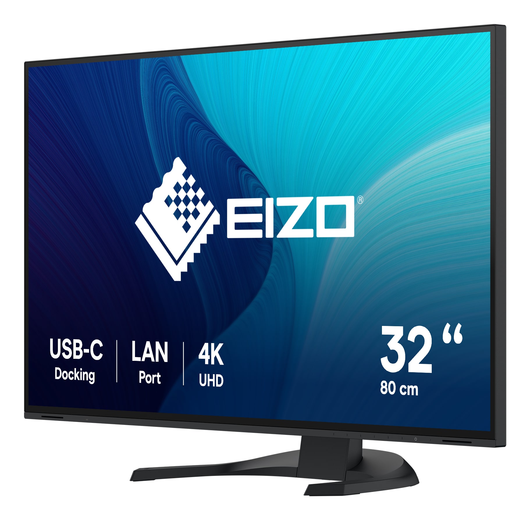 EIZO FlexScan EV3240X-BK computer monitor 80 cm (31.5") 3840 x 2160 Pixels 4K Ultra HD LCD Zwart - Afbeelding 2
