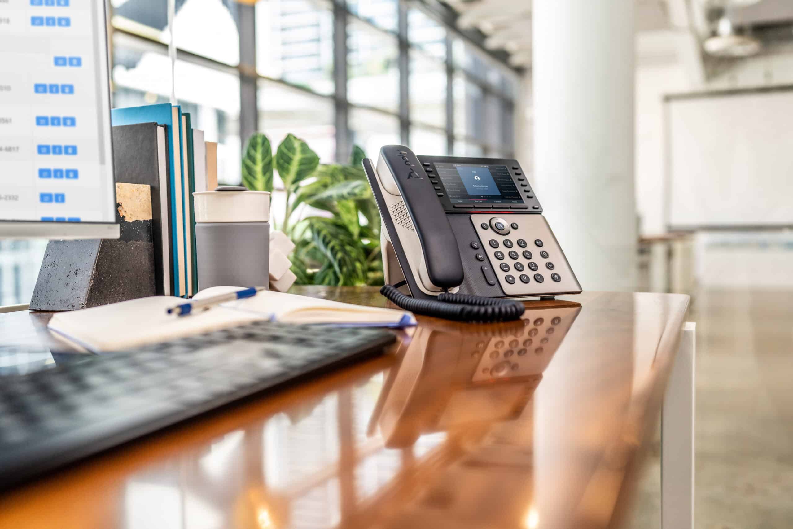 HP Poly Edge E550 IP-telefoon met PoE-ondersteuning - Afbeelding 4