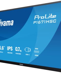 iiyama ProLite P1671HSC-B1 computer monitor 39,6 cm (15.6") 1920 x 1080 Pixels Full HD LED Zwart - Afbeelding 5