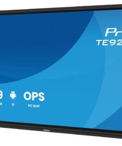 iiyama TE9218UWI-B1AG beeldkrant Kiosk-ontwerp 2,32 m (91.5") LED Wifi 500 cd/m² 5K Ultra HD Zwart Touchscreen Type processor Android 16/7 - Afbeelding 3