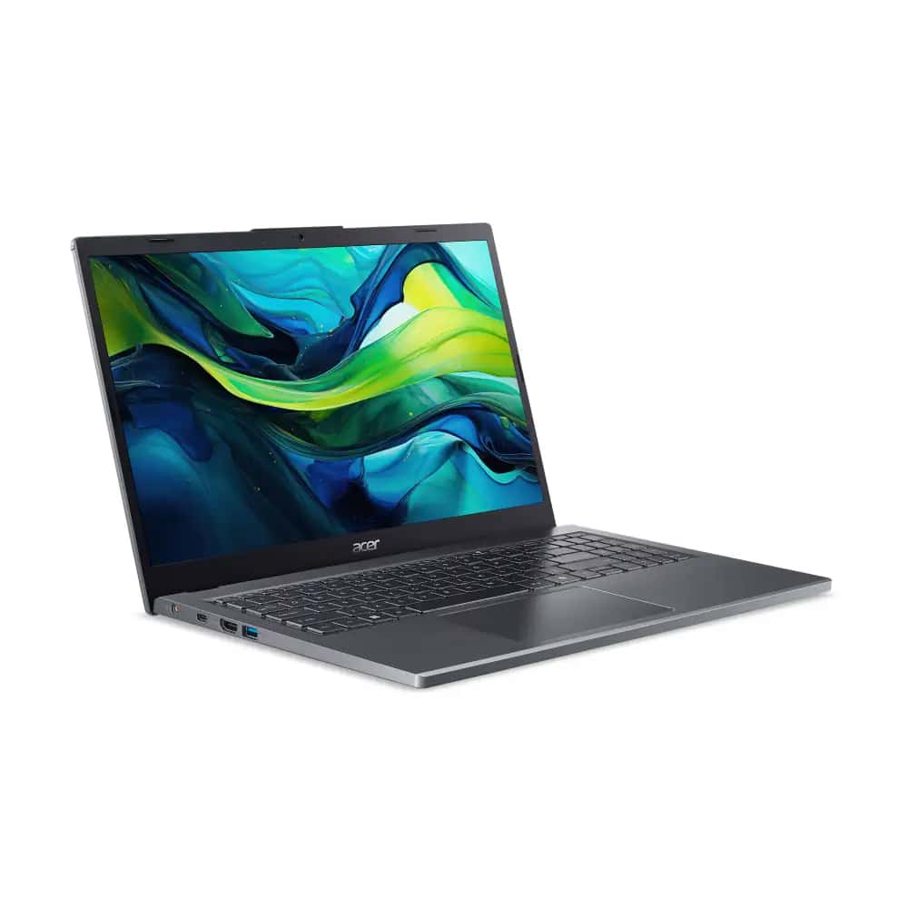 Acer Aspire 15 A15-51M-72H9 Intel Core 7 150U Laptop 39,6 cm (15.6") Full HD 16 GB LPDDR5-SDRAM 512 GB SSD Wi-Fi 6E (802.11ax) Windows 11 Home Grijs - Afbeelding 3