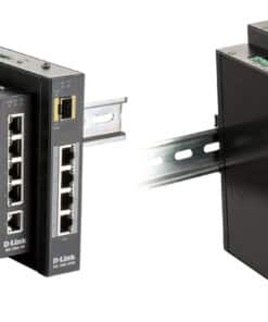 D-Link DIS-100G-10S netwerk-switch Unmanaged Gigabit Ethernet (10/100/1000) DIN-rail Zwart - Afbeelding 2