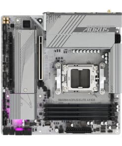 GIGABYTE B650M AORUS ELITE AX ICE moederbord AMD B650 Socket AM5 micro ATX - Afbeelding 5