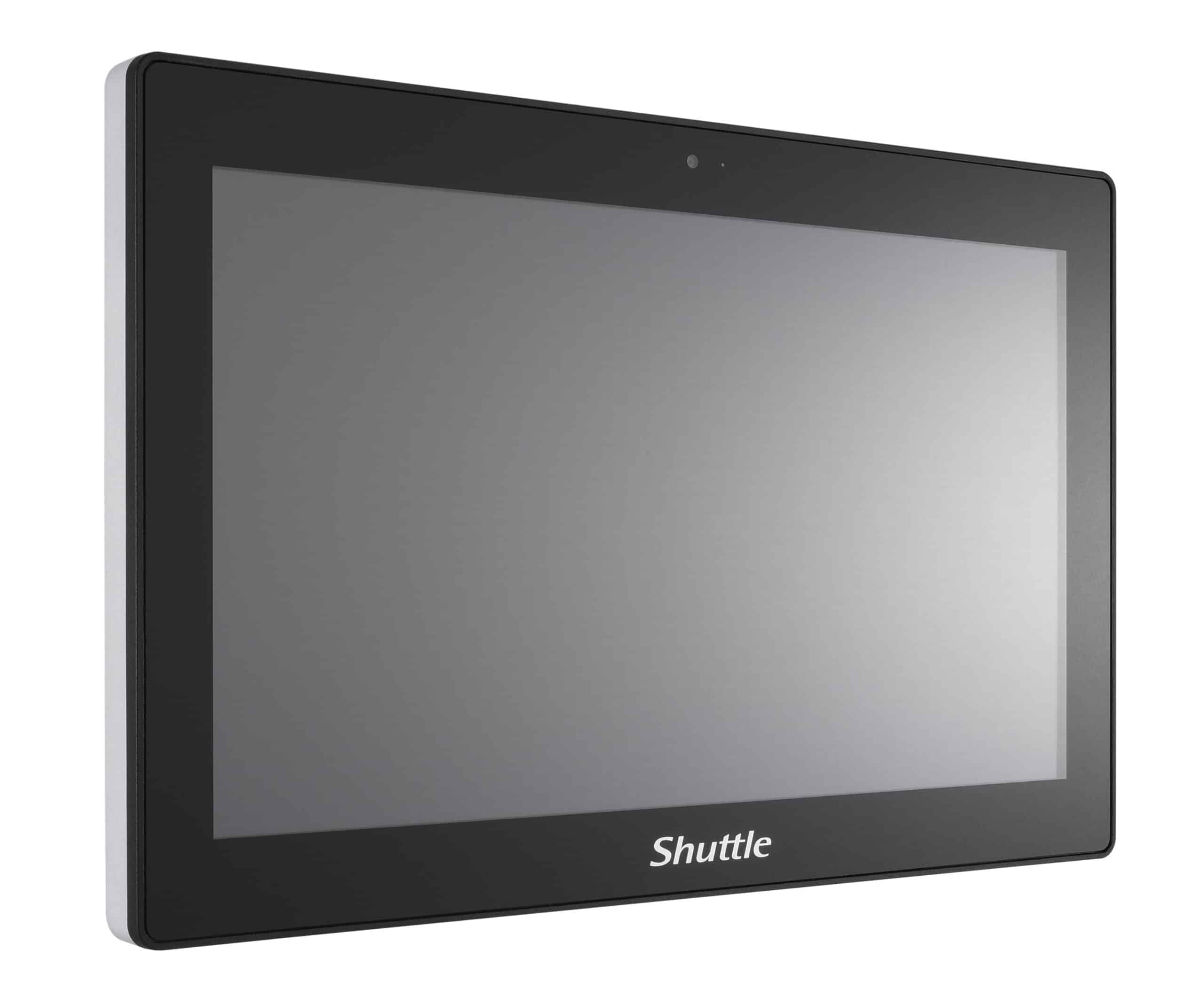 Shuttle All-In-One Panel PC Barebone P15AL01-i5 blauw, 15.6" Multi-Touch-Screen, Intel Core i5-1235U, 2xLAN, 1x COM, IP65, ventilatorloos, 24/7 permanent gebruik - Afbeelding 3