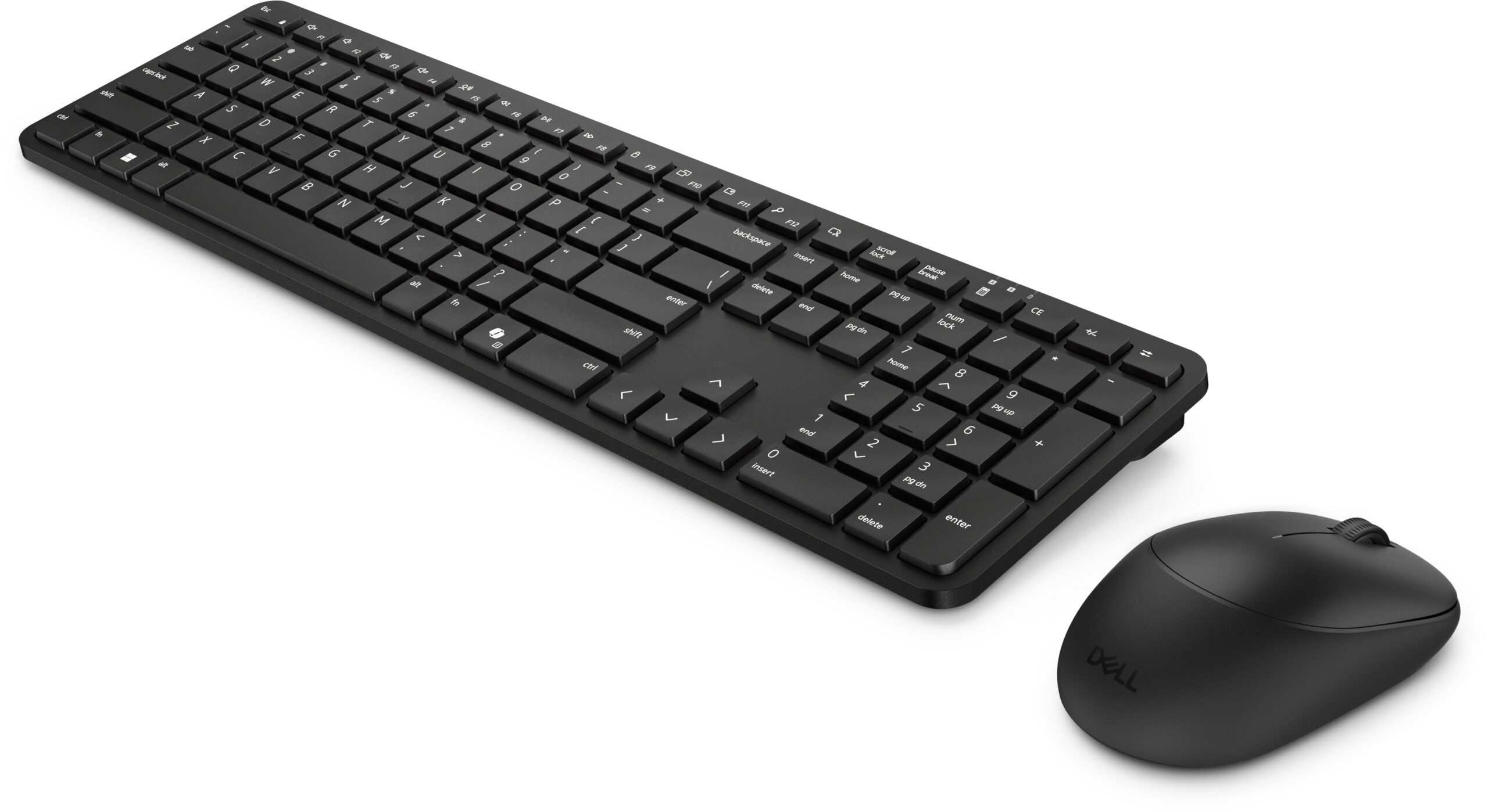 DELL Pro 5 KM526 toetsenbord Inclusief muis Thuis/Werk RF Draadloos AZERTY Belgisch Zwart - Afbeelding 3