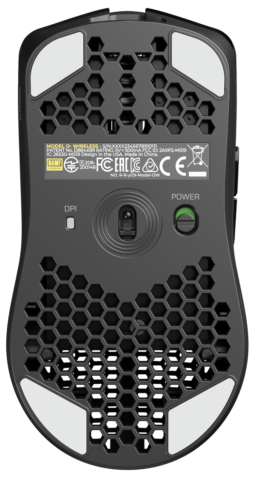 Glorious Gaming Model O Minus Wireless muis Gamen Rechtshandig RF Draadloos Optisch 19000 DPI - Afbeelding 6