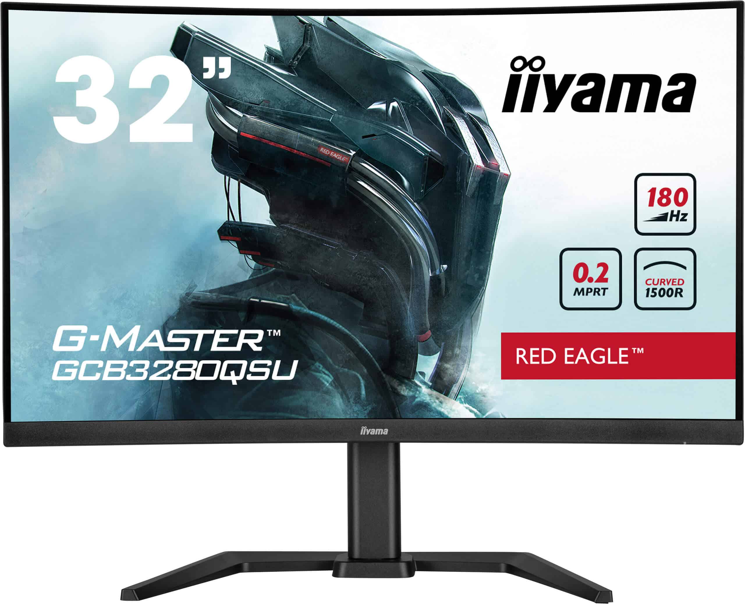 iiyama G-MASTER GCB3280QSU-B2 computer monitor 80 cm (31.5") 2560 x 1440 Pixels Dual QHD LED Zwart - Afbeelding 2