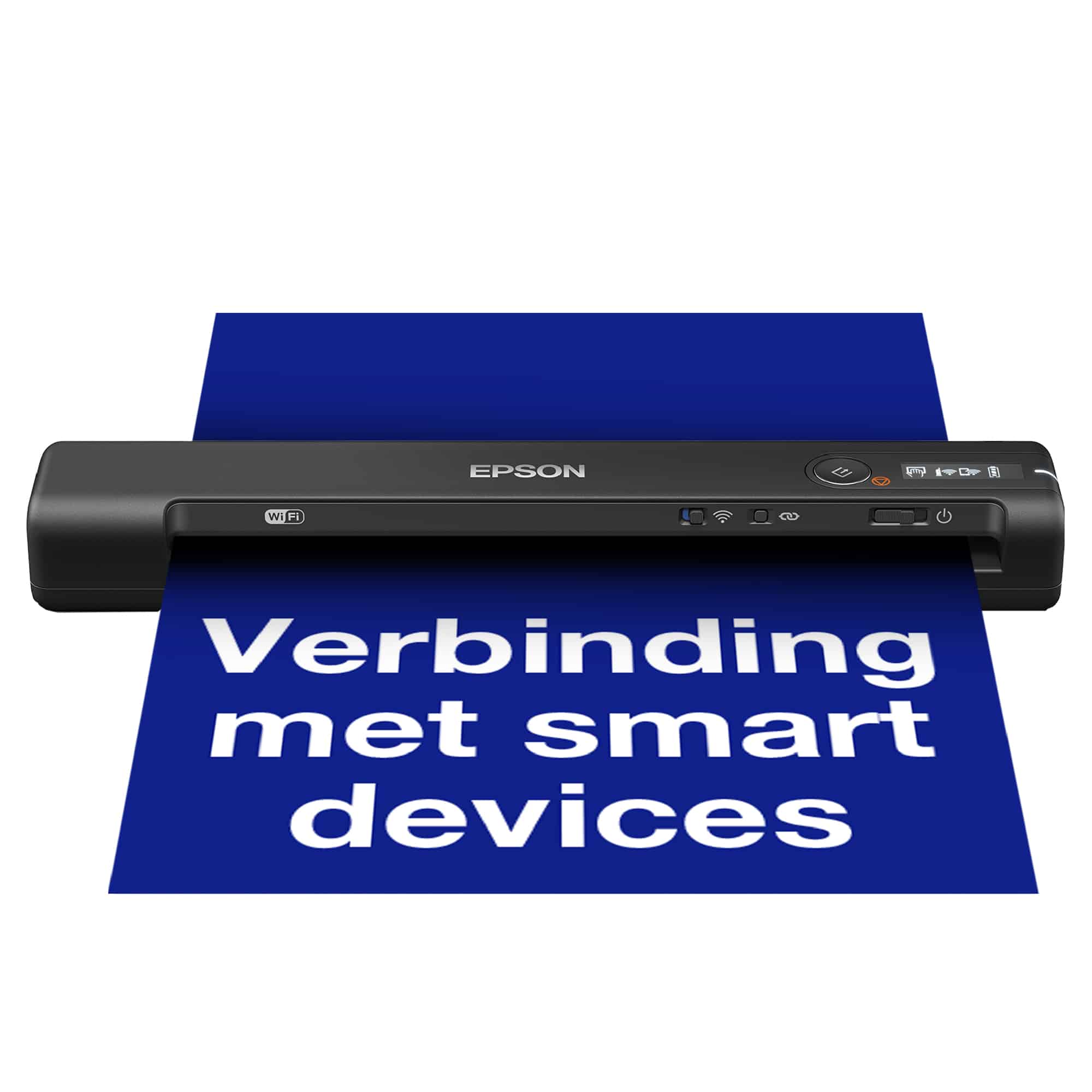 Epson WorkForce ES-60W, snelle draadloze mobiele A4-scanner met Wi-Fi-connectiviteit, ScanSmart-technologie en LCD-scherm - Afbeelding 2