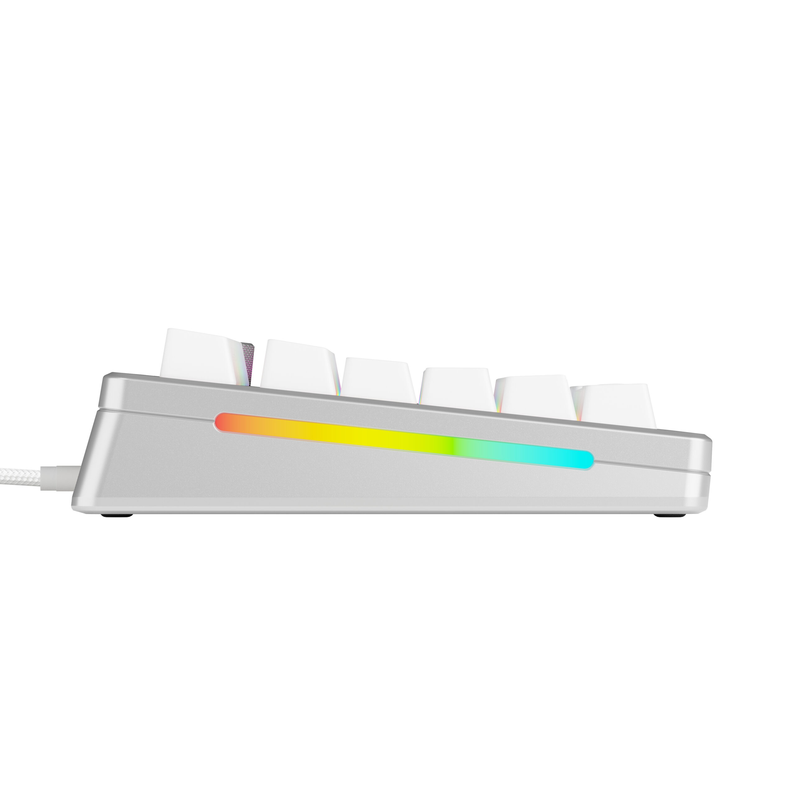 Glorious Gaming GMMK 3 PRO HE 75% Prebuilt toetsenbord Gamen USB QWERTY Amerikaans Engels Zilver - Afbeelding 4