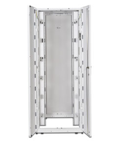 APC NetShelter SX 42U 750mm brede x 1070mm diepe behuizing met zijden, wit - Afbeelding 3