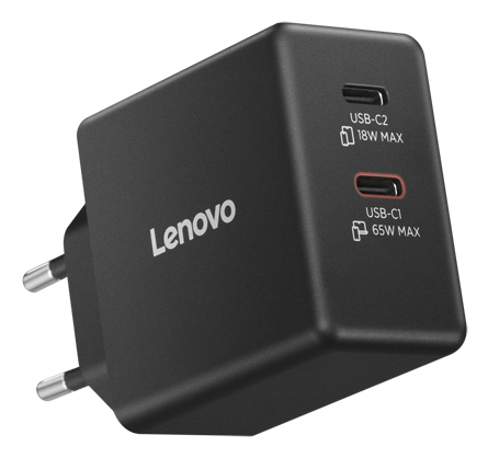 Lenovo 40AW065BEU netvoeding & inverter Binnen/buiten 65 W Zwart - Afbeelding 2