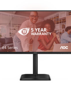 AOC E4 24E4CV computer monitor 60,5 cm (23.8") 1920 x 1080 Pixels Full HD LED Zwart