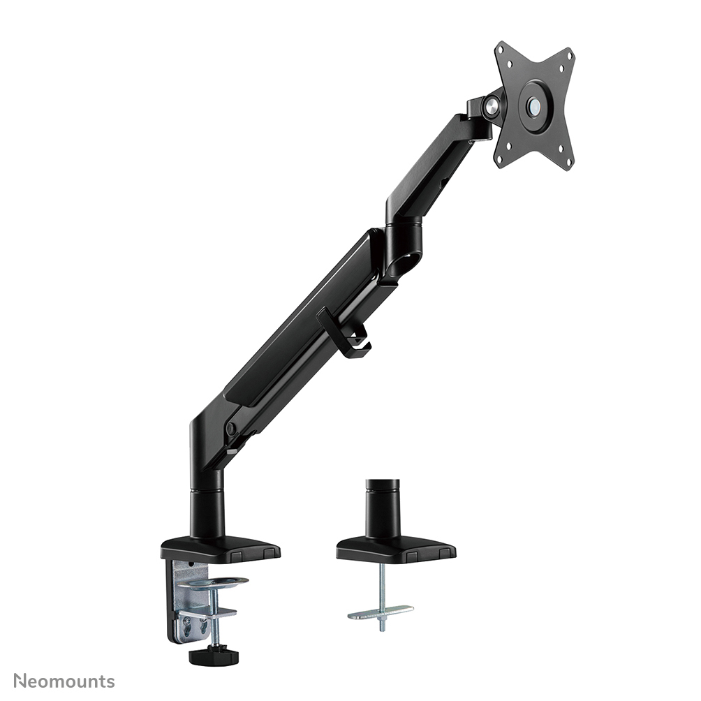 Neomounts DS70-810BL1 Desk Mount ultra flat, clamp/grommet, 17 - 32 inch - Afbeelding 3
