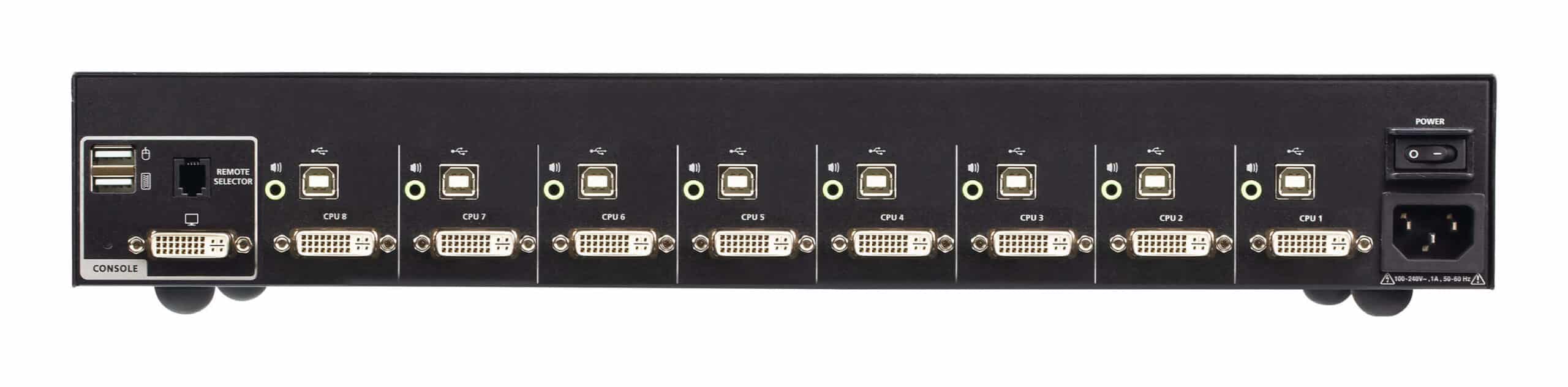 ATEN CS1188D4 KVM-switch Rack-montage Zwart - Afbeelding 2