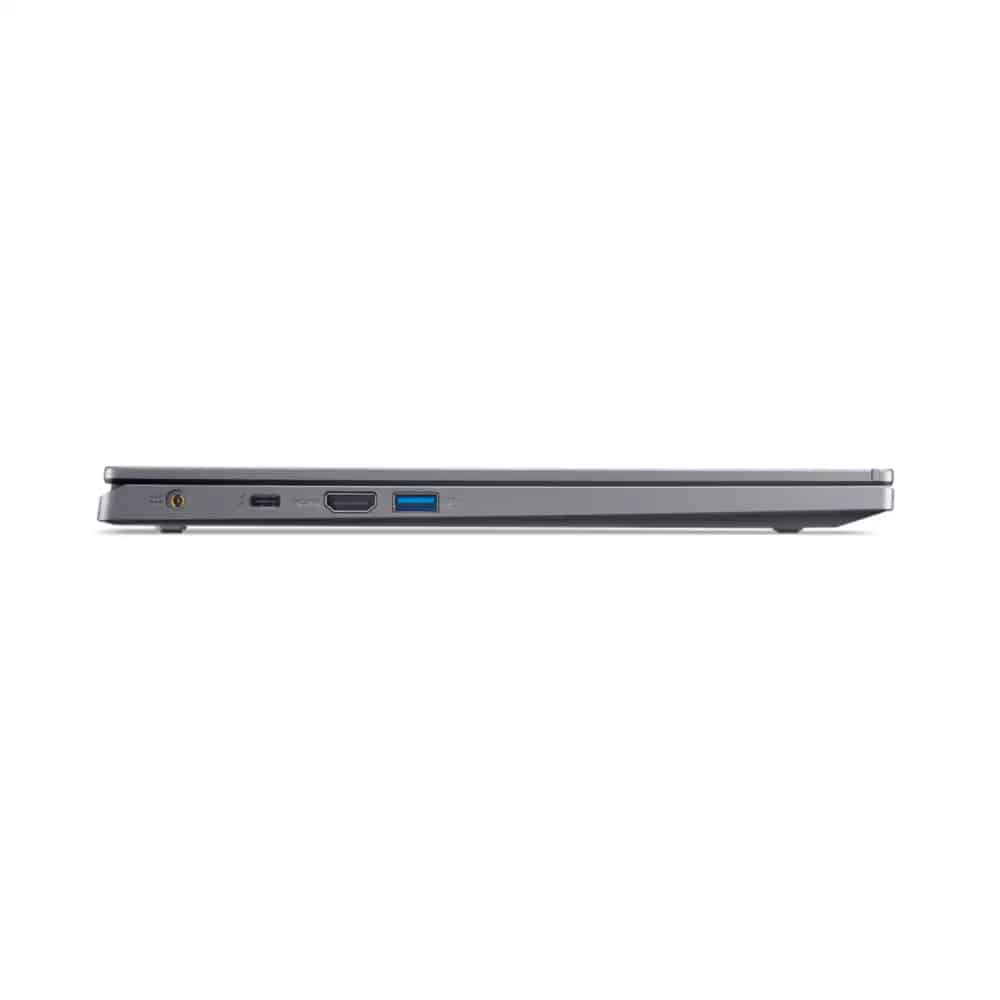 Acer Aspire 15 A15-51M-72H9 Intel Core 7 150U Laptop 39,6 cm (15.6") Full HD 16 GB LPDDR5-SDRAM 512 GB SSD Wi-Fi 6E (802.11ax) Windows 11 Home Grijs - Afbeelding 5