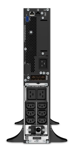 APC Smart-UPS On-Line SRT3000XLW-IEC - 3000VA, 6x C13, 2x C19 uitgang, 208V/230V input Stekkerdoos