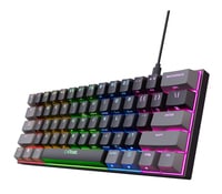 Trust GXT 923 YBAR Gaming Muis - Draadloze gamingmuis – 6 programmeerbare knoppen – 7200 DPI – Zwart Toetsenbord - Afbeelding 2