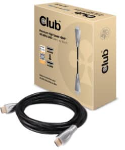 CLUB3D HDMI 2.0 Cable 3Meter UHD 4K/60Hz 18Gbps Certified Premium High Speed - Afbeelding 2