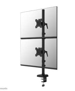 Neomounts DS60-600BL2V Monitorarm voor twee schermen 10-32"