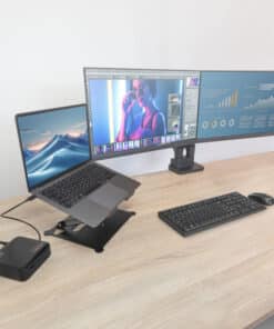 ACT Universeel USB-C Dockingstation 4K, voor 2 HDMI/DisplayPort monitoren, DisplayLink, compact model - Afbeelding 2