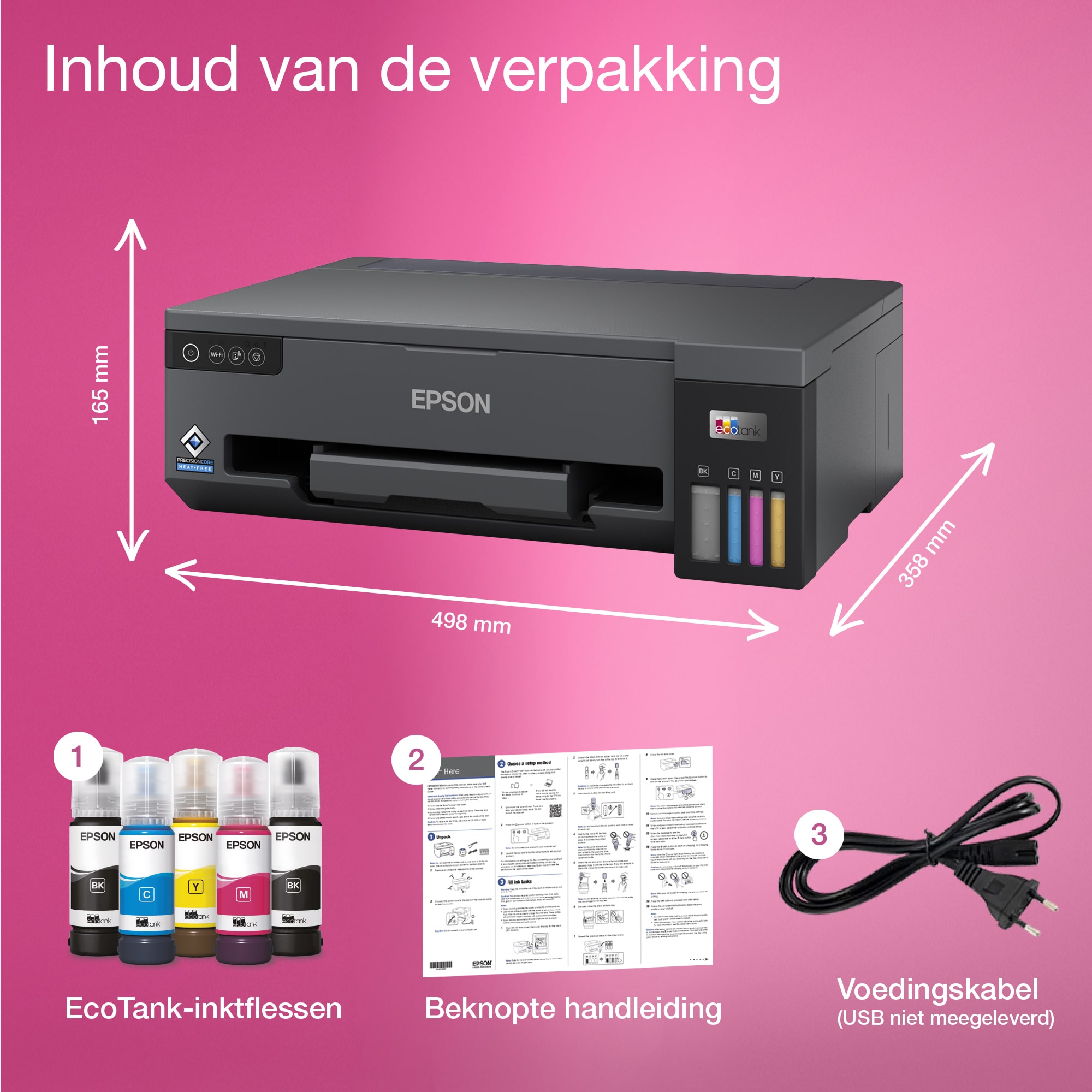 Epson EcoTank ET-14100 A3 Wi-Fi-printer met inkttank, inclusief tot 3 jaar inkt* - Afbeelding 6