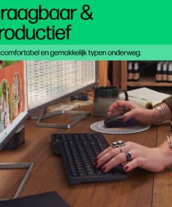 HP 475 DUAL-MODE WL KBD toetsenbord Universeel Bluetooth Zwart - Afbeelding 4