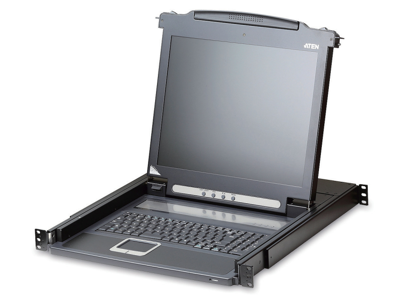 ATEN CL1000M rack console 43,2 cm (17") Zwart 1U