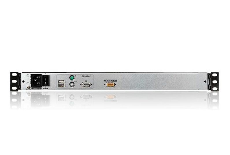 ATEN CL5800N rack console 48,3 cm (19") 1280 x 1024 Pixels Metaal Zwart 1U - Afbeelding 2