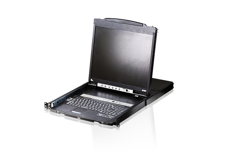 ATEN CL5808N-ATA-GG rack console 48,3 cm (19") Zwart 1U