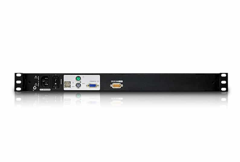 ATEN CL3000N rack console 48,3 cm (19") 1280 x 1024 Pixels Aluminium Zwart 1U - Afbeelding 2